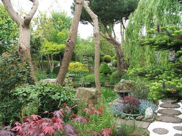 Как создать японский сад на даче - фото