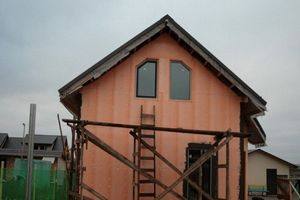 Утепление деревянного дома пеноплексом: порядок работ - фото