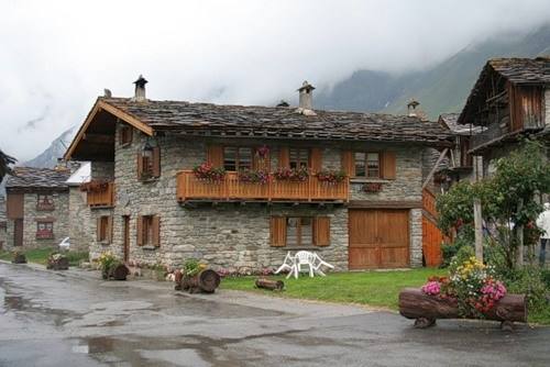 Красочные фото альпийской деревни - фото